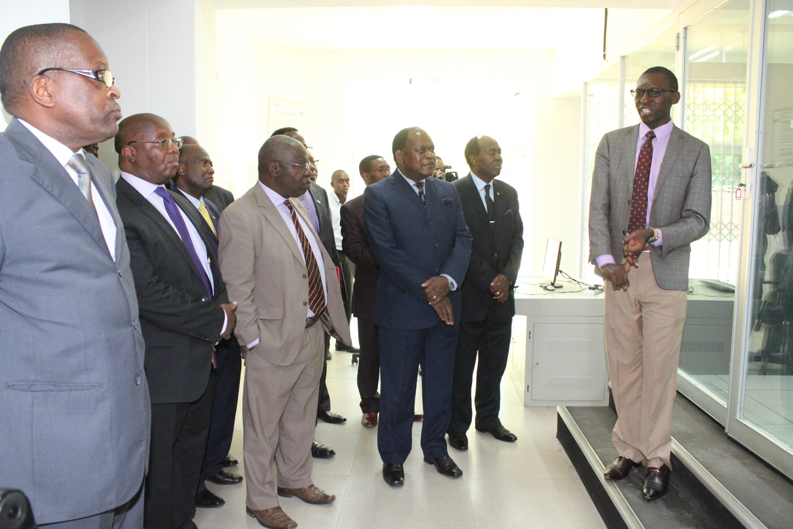 Visit to the ZCHPC by The Chief Secretary